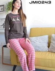Jmi0243 - pijama mujer invierno HELLO... COLD DAYS