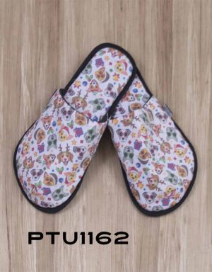 Ptu1162- pantuflas perros gatos mascotas NAVIDAD