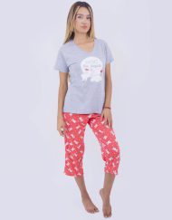 Jmc0209 - pijama mujer capri BUENAS LAS TENGAS