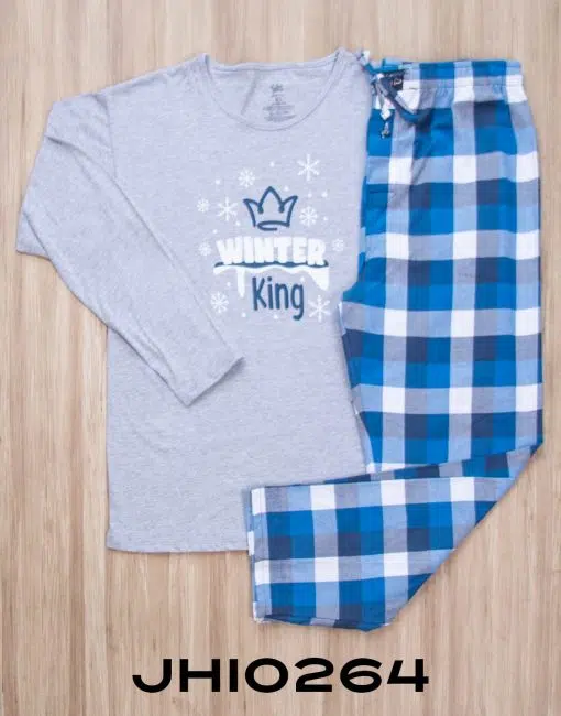 JHI0264 - pijama hombre invierno WINTER KING - Imagen 3