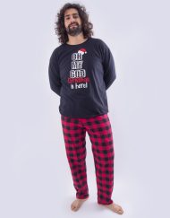 JHI0266 - pijama hombre invierno OH MY GOD CHRISTMAS IS HERE!