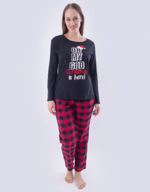 JMI0266 - pijama mujer invierno OH MY GOD CHRISTMAS IS HERE!