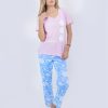 Jml0165 - pijama mujer pantalón CUENTA CONMIGO