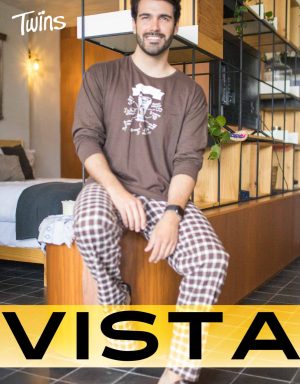 Vistas producto - pijama hombre invierno manga larga