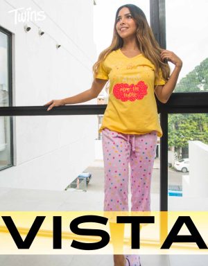 Vistas producto - pijama mujer capri