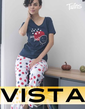 Vistas producto - pijama mujer pantalón