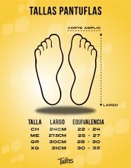 Pantuflas hombre y mujer