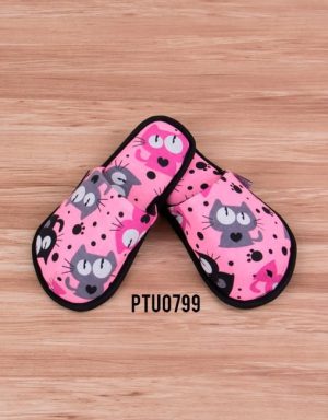 Ptu0799 - pantuflas gato mascota