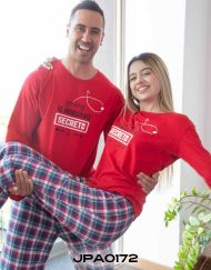JPA0172 pijama parejas - YO SOY EL INGREDIENTE SECRETO ambos pantalón