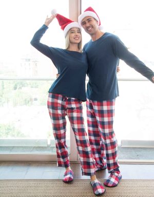 JPA0177 pijama parejas - LISA - ambos pantalón