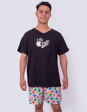 Jhb0057 - pijama bermuda 5 MINUTOS MÁS