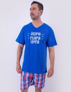 Jhb0113 - pijama bermuda ÚLTIMA PIJAMA LIMPIA
