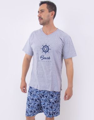 Jhb0140 - pijama bermuda BEACH PLEASE