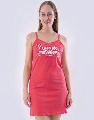 CMT0024 - camisón tirantes CADA DÍA MÁS GUAPA