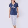 JMC0238 - pijama mujer capri NO TEMAS EQUIVOCRARTE