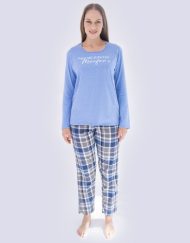 JMI0293 - pijama mujer invierno NO ME SUELTES MORFEO