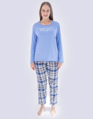 JMI0293 - pijama mujer invierno NO ME SUELTES MORFEO