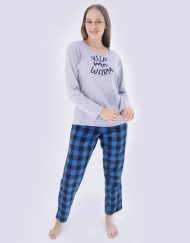 JMI0298 - pijama mujer invierno KEEP ME WARM