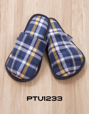 Ptu1233 - pantuflas franela 100% algodón