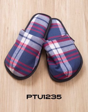Ptu1235 - pantuflas franela 100% algodón