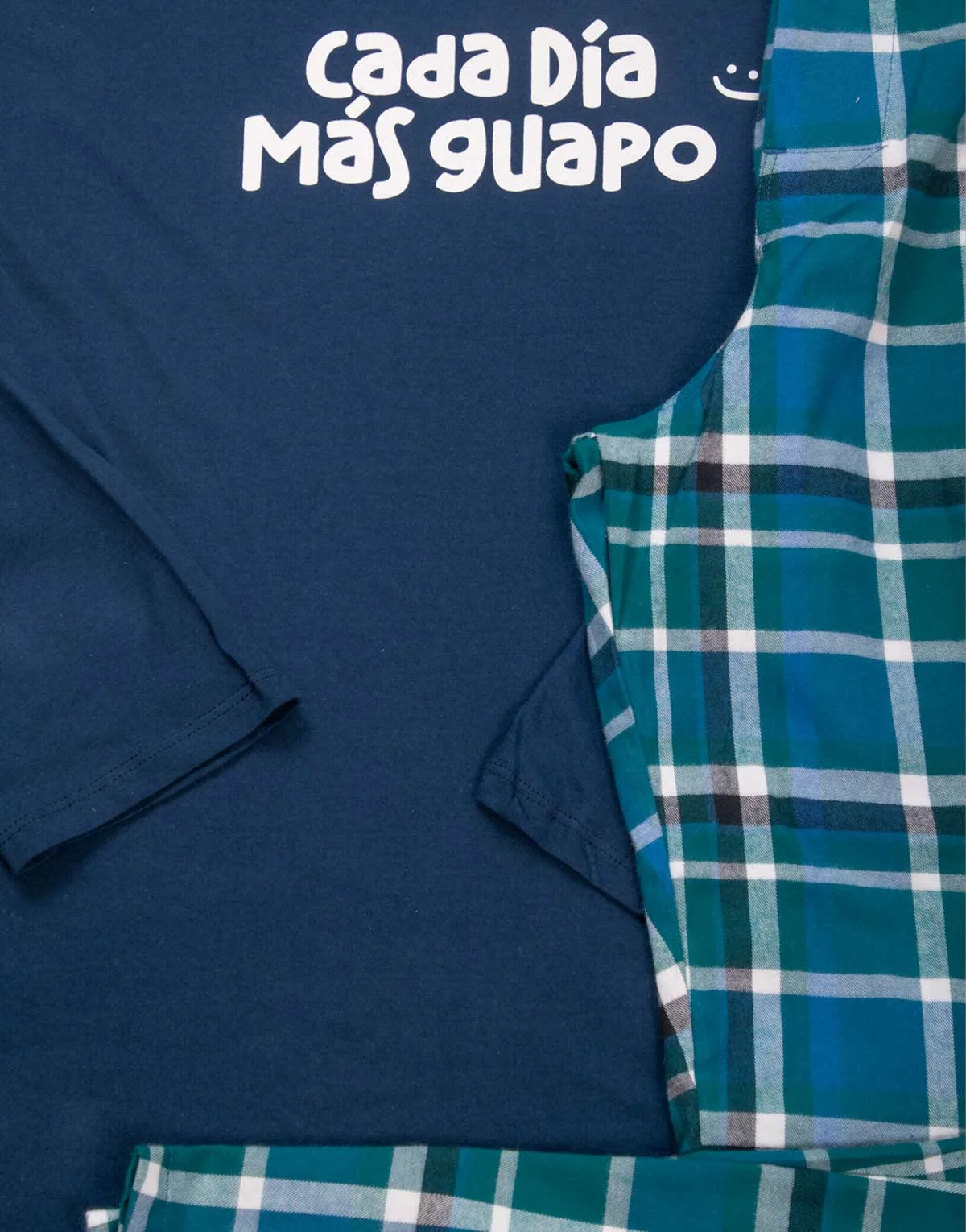 JPA0202 pijama parejas - CADA DÍA MÁS GUAPA/O - ambos pantalón - Imagen 5