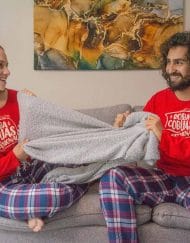 JPA0205 pijama parejas - ROBA COBIJAS PROFESIONAL - ambos pantalón