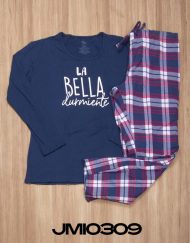 JMI0309 - pijama mujer invierno LA BELLA DURMIENTE