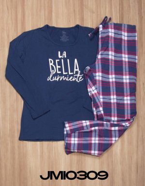 JMI0309 - pijama mujer invierno LA BELLA DURMIENTE