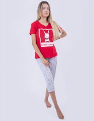 JMC0239 - pijama mujer capri SIEMPRE CONMIGO