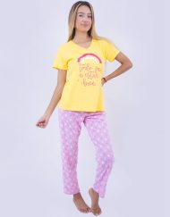 JML0236 - pijama mujer pantalón TODO VA A ESTAR BIEN