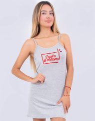 CMT0028 - camisón tirantes GUAPA DORMILONA