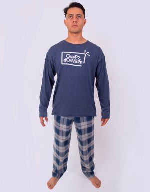 JHI0324 - pijama hombre invierno GUAPO DORMILON