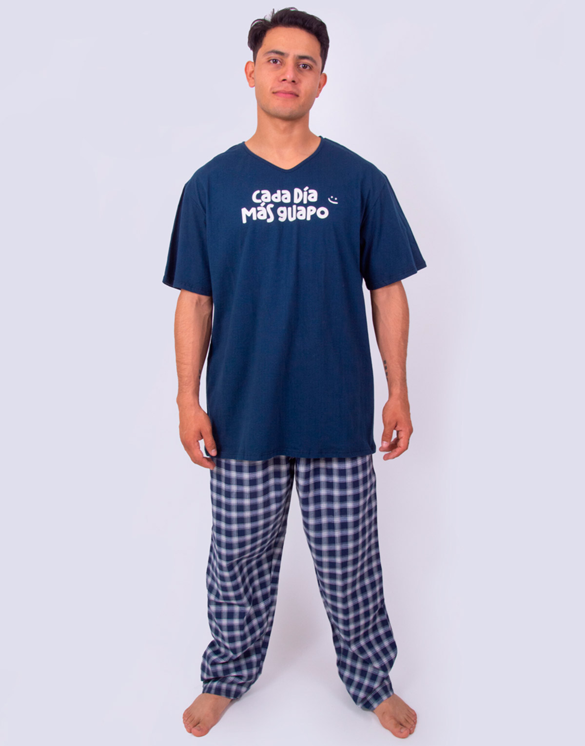 Jhl0189 - pijama hombre pantalón CADA DÍA MÁS GUAPO