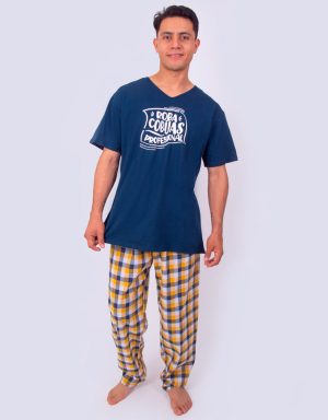 Jhl0190 - pijama hombre pantalón ROBACOBIJAS PROFESIONAL