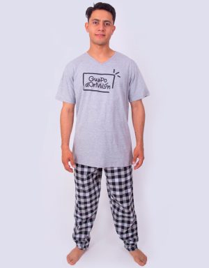 Jhl0193 - pijama hombre pantalón GUAPO DORMILÓN