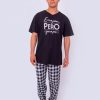 Jhl0195 - pijama hombre pantalón ENOJÓN PERO GUAPO