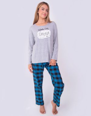 JMI0267 - pijama mujer invierno ESTADO CIVIL: CANSADA