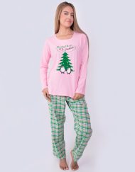 Jmi0305 - pijama mujer invierno - NAVIDAD, TÚ Y YO... NO SÉ... PIÉNSALO!