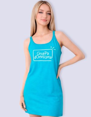 CMS0050 - camisón sin manga GUAPA DORMILONA