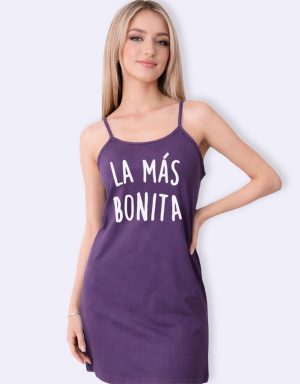 CMT0030 - camisón tirantes LA MÁS BONITA
