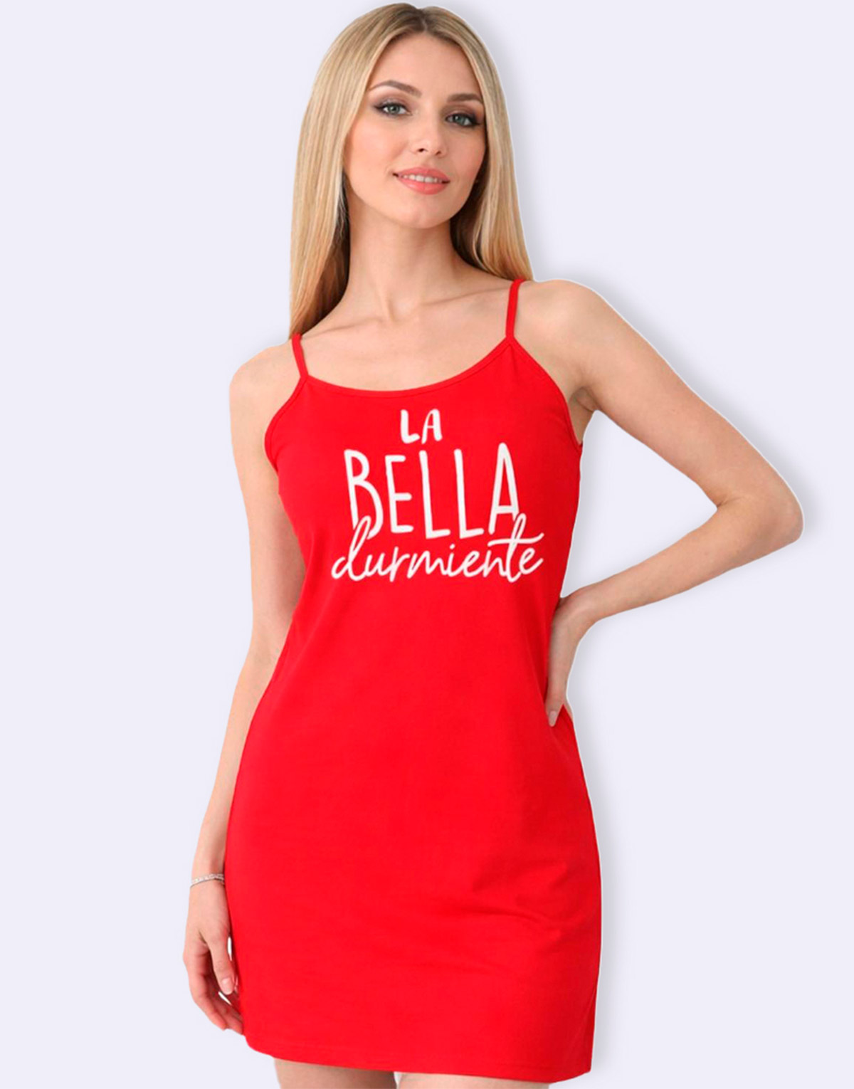 CMT0031 - camisón tirantes LA BELLA DURMIENTE