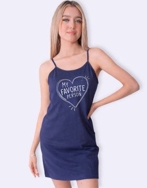 CMT0032 - camisón tirantes MY FAVORITE PERSON