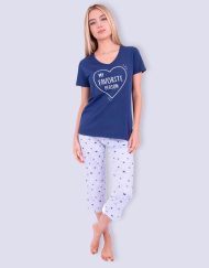 JMC0253 - pijama mujer capri MY FAVORITE PERSON