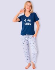 JML0250 - pijama mujer pantalón LA MÁS BONITA
