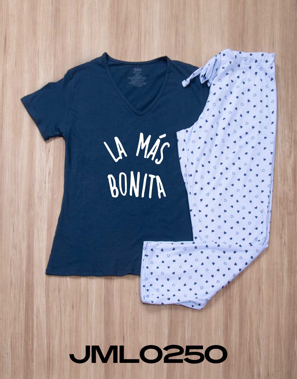 JML0250 - pijama mujer pantalón LA MÁS BONITA - Imagen 3