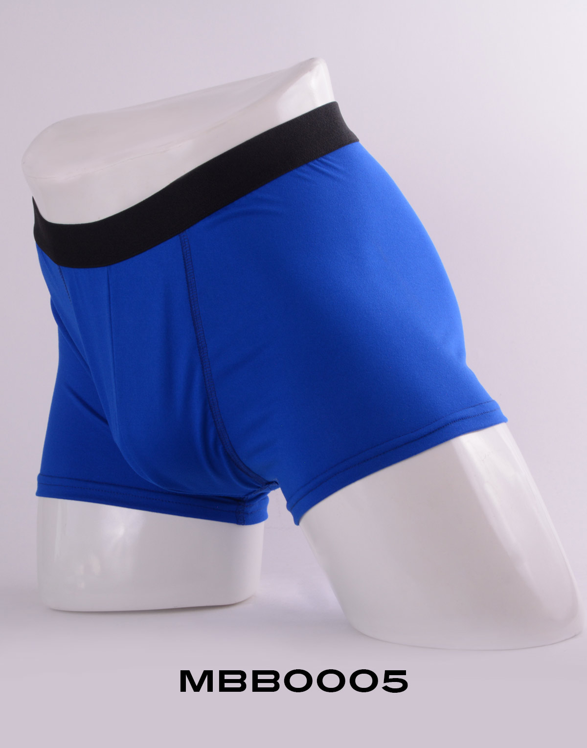 MBB0005 - Ropa interior hombre boxer ajustado brush Azul - Imagen 3