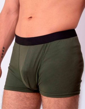 MBB0007 - Ropa interior hombre boxer ajustado brush Verde