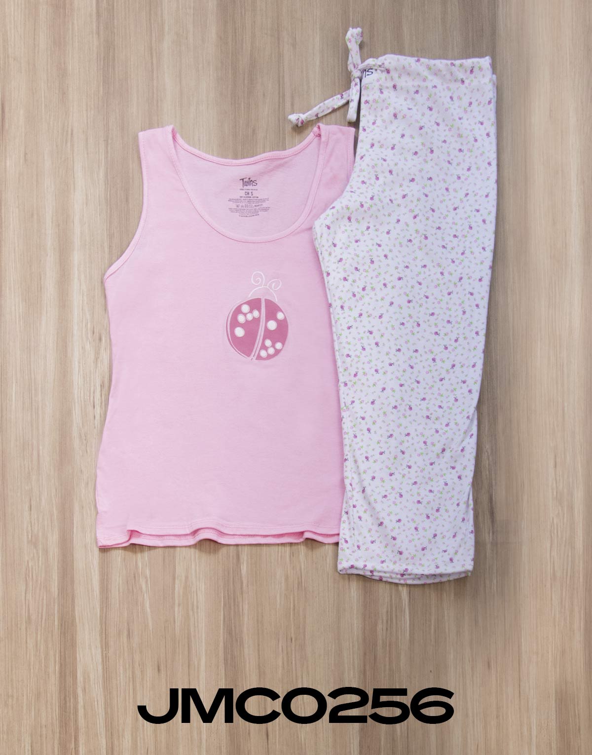 JMC0256 - pijama mujer capri CATARINA - Imagen 3