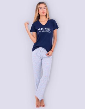 JML0253 - pijama mujer pantalón NO ME ODIEN POR SER BONITA