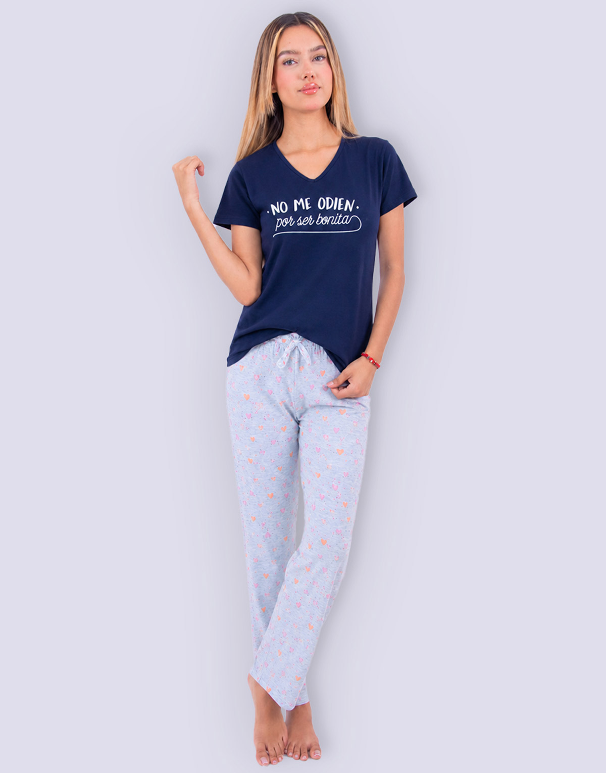 JML0253 - pijama mujer pantalón NO ME ODIEN POR SER BONITA